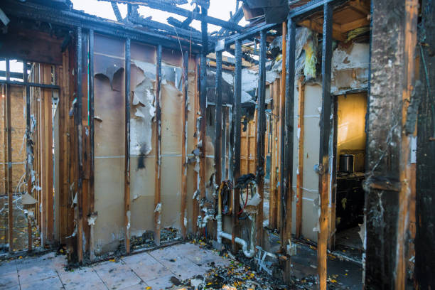 Professional Fire Damage Repair technician working in Maytown, PA